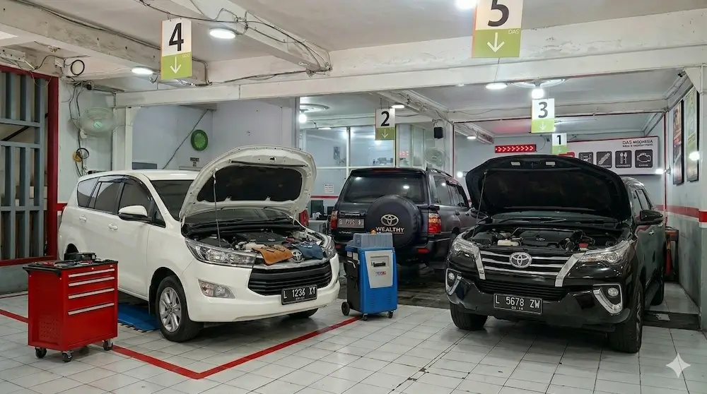 bengkel fortuner surabaya - DAS Indonesia